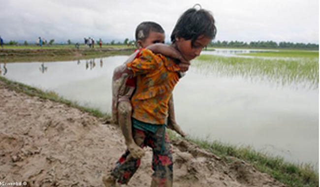 مرگ روزانه کودکان روهینگیا در اردوگاه های بنگله دیش 